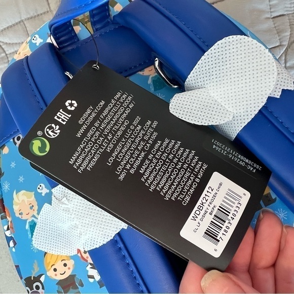 Loungefly Disney Frozen Chibi Mini Backpack NWT main image 8